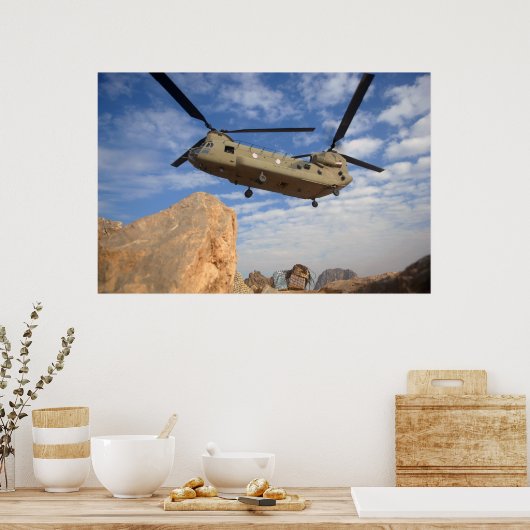 Poster CH-47 Chinook (Cuisine)