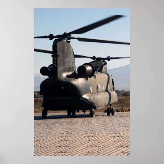 Poster CH-47 Chinook (Devant)