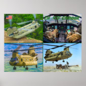 POSTER CH-47F CHINOOK (Devant)