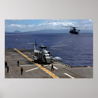 Poster CH-53D A Stallion de mer