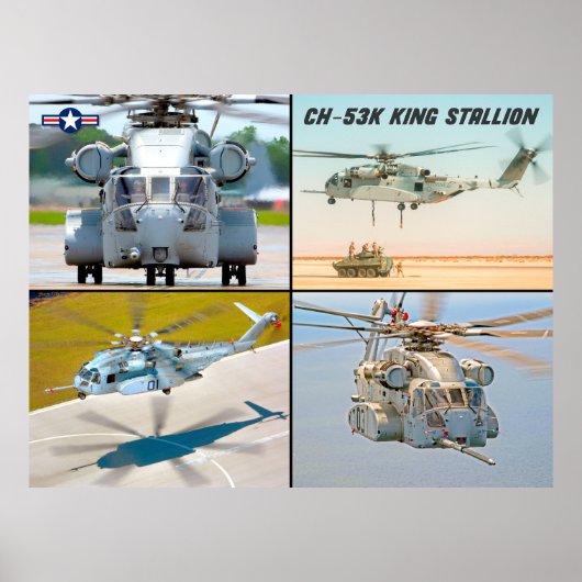 POSTER CH-53K KING STALLION (Devant)