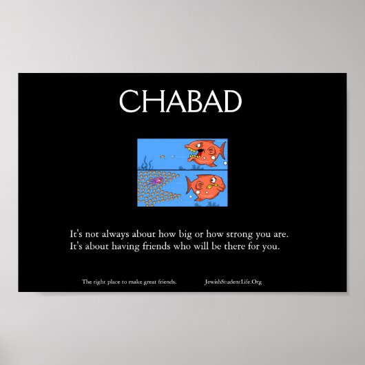 Poster Chabad (Devant)