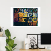 Poster chacun est unique (Bureau à domicile)