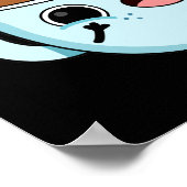 Poster Chai Comme Vous Amusant Tea Pun Dark BG (Coin)