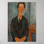 Poster Chaim Soutine, 1917 (huile sur toile) (Devant)