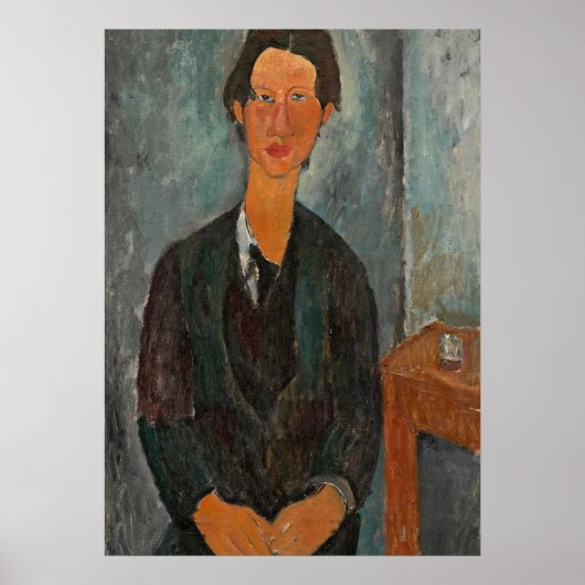 Poster Chaim Soutine, 1917 (huile sur toile) (Devant)