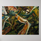 Poster Chaim Soutine - Chemin de la Fontaine (Devant)