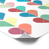 Poster Chaîne de Coeurs (Coin)