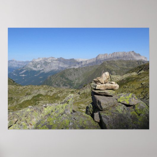 Poster Chaîne des Fiz Alpes (Devant)