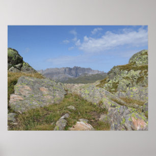 Poster Chaîne des Fiz French Alps