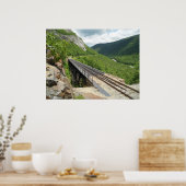 Poster Chaîne ferroviaire Crawford Notch (Cuisine)