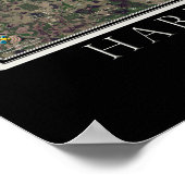 Poster Chaîne Harris Des Lacs Floride De L'Espace Satelli (Coin)