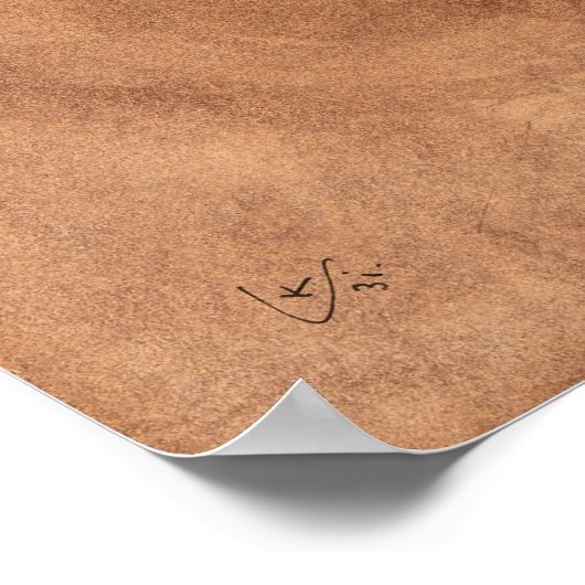 Poster Chaînes de caractères | Wassily Kandinsky | (Coin)