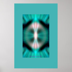 Poster Chair de magie de mandala