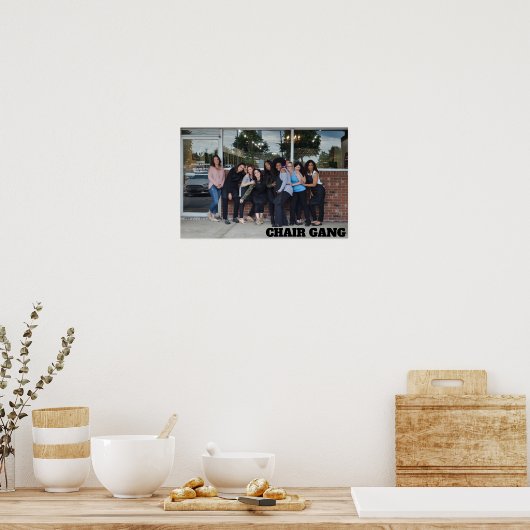 POSTER CHAIR GANG (Keuken)