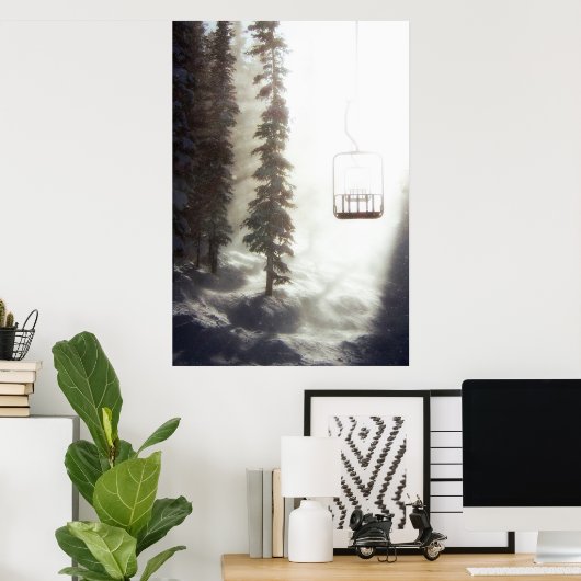 Poster Chaire Au Ciel (Bureau à domicile)