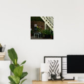 Poster Chaise de jardin (Bureau à domicile)