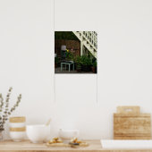Poster Chaise de jardin (Cuisine)