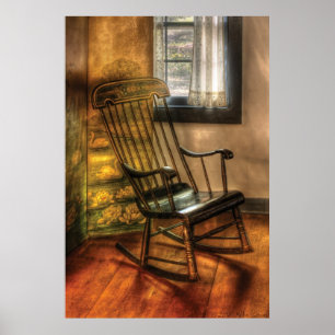 Poster Chaise - La chaise à bascule