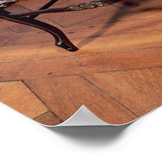 Poster Chaise, style Second Empire (Coin)