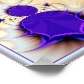 Poster Chakra de Mandelbrot (Coin)