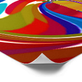 Poster Chakra intemporel - Méditation Yoga Mandala V9 (Coin)