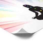 Poster chakra système yoga yogi zen aura ohm chi énergie (Coin)