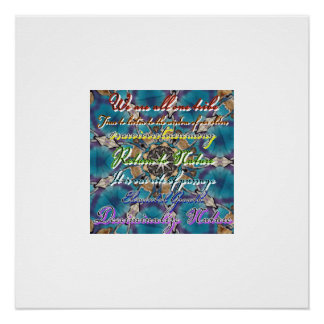 Poster Chakra Tribe 1 racine