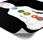 Poster Chakras sacrés (Coin)