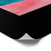 Poster châle bleu (Coin)