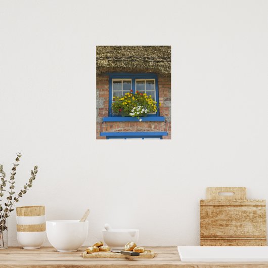 Poster Chalet de chaume, Adare, Comté de Limerick, (Cuisine)