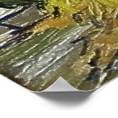 Poster Chalets de Van Gogh à Cordeville (1890) (Coin)