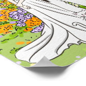 Poster Chaleur et bonheur pour les Mariages (Coin)