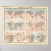 Poster Chaleur sur le globe (Devant)