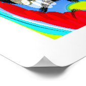 Poster Chaleur tropicale (Coin)