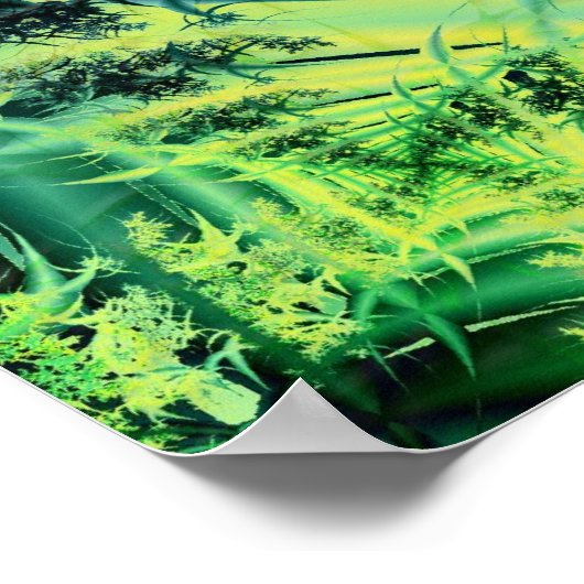 Poster Chaleur tropicale (Coin)