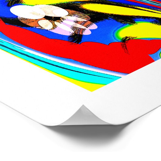 Poster Chaleur tropicale (Coin)