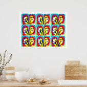 Poster Chaleur tropicale (Cuisine)