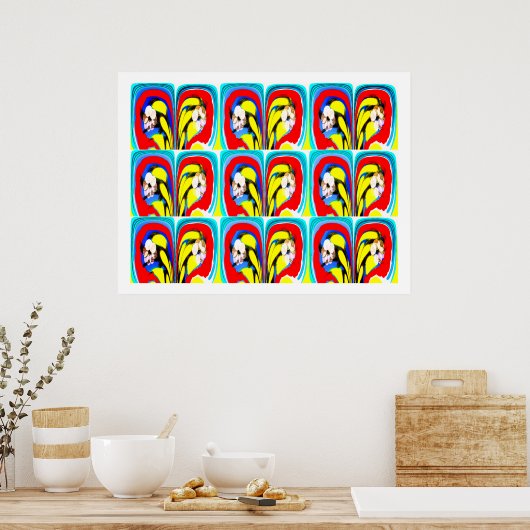 Poster Chaleur tropicale (Cuisine)