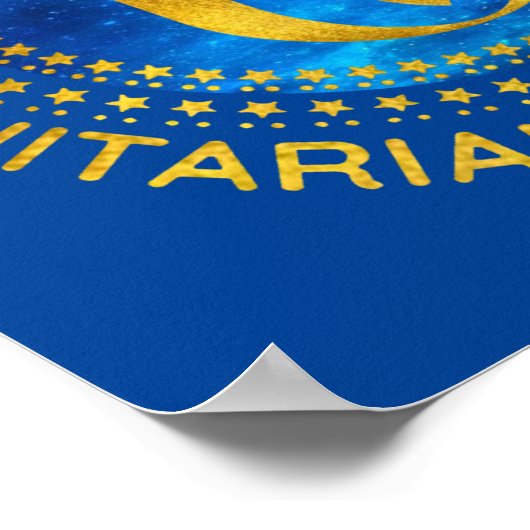 Poster Chaleur universaliste unitaire (Coin)