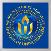 Poster Chaleur universaliste unitaire (Devant)