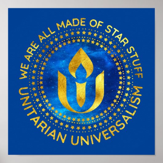 Poster Chaleur universaliste unitaire (Devant)