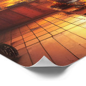 Poster Chaleureux et cosy Art numérique de cuisine (Coin)