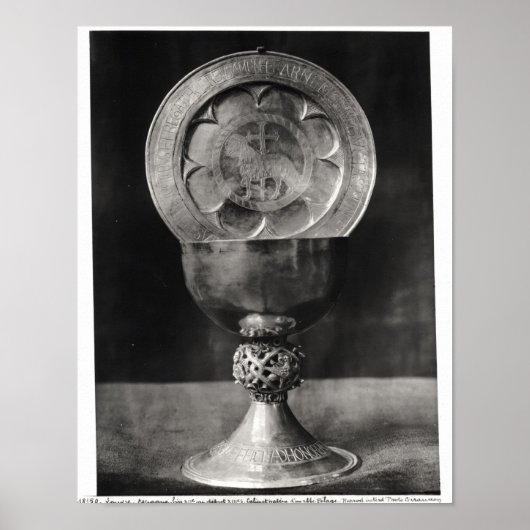 Poster Chalice et plaque eucharistique (Devant)