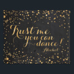 Poster Chalkboard glitterCroyez-moi que vous pouvez danse<br><div class="desc">Faites-moi confiance vous pouvez danser - alcool</div>