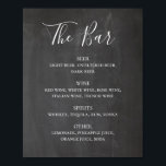 Poster Chalkboard moderne script mariage alcool boissons<br><div class="desc">Écriture Chalkboard affiche mariage alcool boissons. Convient pour l'anniversaire,  l'anniversaire et toute autre fête. Veuillez me contacter si vous avez besoin d'autres articles.</div>