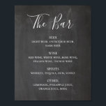 Poster Chalkboard moderne script mariage alcool boissons<br><div class="desc">Écriture Chalkboard affiche mariage alcool boissons. Convient pour l'anniversaire,  l'anniversaire et toute autre fête. Veuillez me contacter si vous avez besoin d'autres articles.</div>