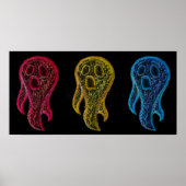 Poster Chalkie Ghosts (Devant)