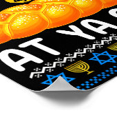 Poster Challah At Ya Girl Jewish Hanukkah Fun  (Coin)