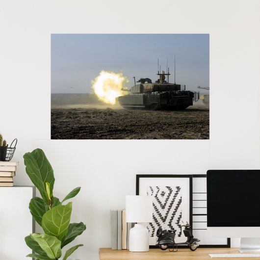 Poster Challenger II (Bureau à domicile)